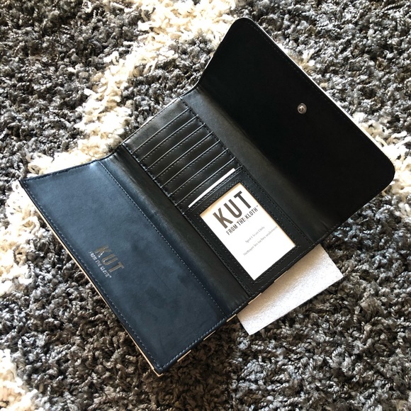 🌈KUT From The Cloth Thin Striped Wallet🌈 - Picture 1 of 5